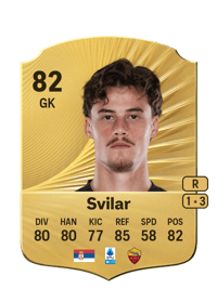Mile Svilar Rare 82 OVR