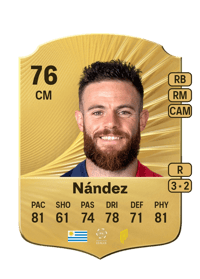 Nahitan Nández Rare 76 OVR