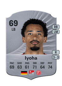 Emmanuel Iyoha Rare 69 OVR