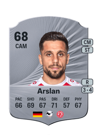 Ahmet Arslan Rare 68 OVR