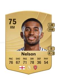 Reiss Nelson Common 75 OVR