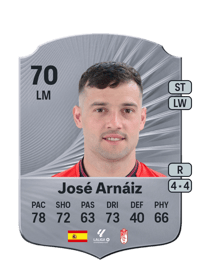 José Arnáiz Rare 70 OVR
