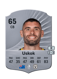 Tomislav Uskok Rare 65 OVR