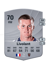 Jérémy Livolant Common 70 OVR