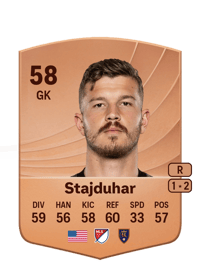 Mason Stajduhar Common 58 OVR