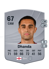 Yan Dhanda Common 67 OVR