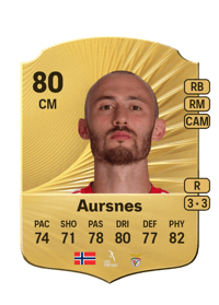 Fredrik Aursnes Rare 80 OVR