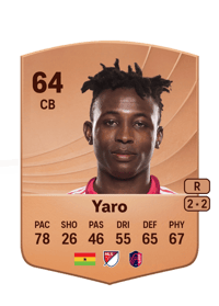 Joshua Yaro Common 64 OVR
