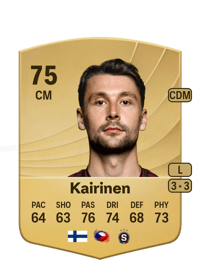 Kaan Kairinen Common 75 OVR