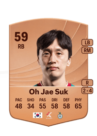 Oh Jae Suk Common 59 OVR