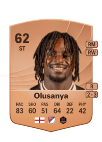 Toyosi Olusanya Common 62 OVR