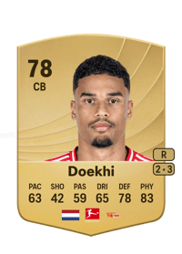 Danilho Doekhi Common 78 OVR
