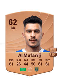 Muteb Al Mufarrij Common 62 OVR