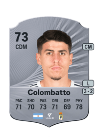 Santiago Colombatto Rare 73 OVR