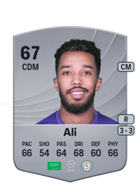 Mukhtar Ali Common 67 OVR