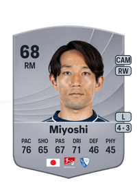 Koji Miyoshi Common 68 OVR