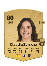 Claudia Zornoza Common 80 OVR