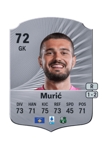 Arijanet Murić Rare 72 OVR