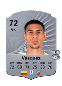 Devis Vásquez Rare 72 OVR