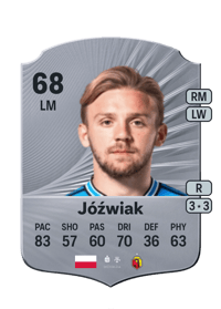 Kamil Jóźwiak Rare 68 OVR