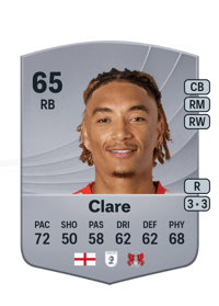 Sean Clare Common 65 OVR