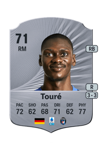 Idrissa Touré Rare 71 OVR