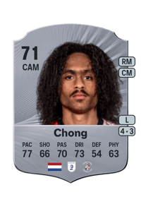 Tahith Chong Rare 71 OVR