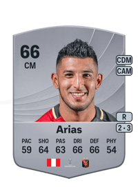 Alexis Arias Common 66 OVR