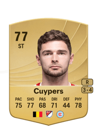 Hugo Cuypers Common 77 OVR