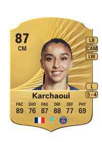 Sakina Karchaoui Rare 87 OVR