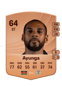 Jonah Ayunga Common 64 OVR