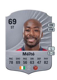 Yakou Méïté Rare 69 OVR