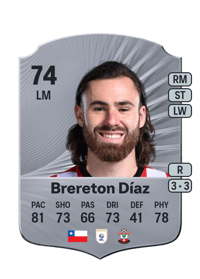 Ben Brereton Díaz Rare 74 OVR