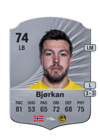 Fredrik Bjørkan Rare 74 OVR