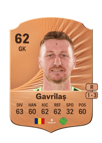 George Gavrilaș Rare 62 OVR