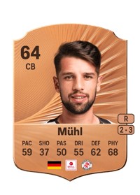 Lukas Mühl Rare 64 OVR