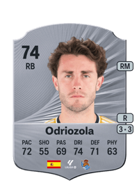 Odriozola Rare 74 OVR