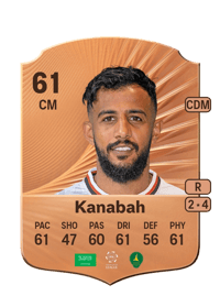 Majed Kanabah Rare 61 OVR