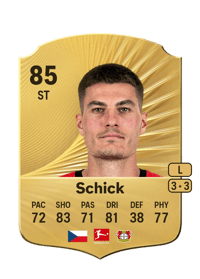 Patrik Schick Rare 85 OVR