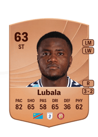 Beryly Lubala Common 63 OVR