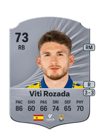 Viti Rozada Rare 73 OVR