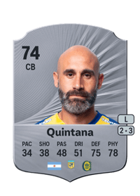 Carlos Quintana Rare 74 OVR