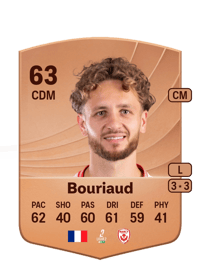 Teddy Bouriaud Common 63 OVR