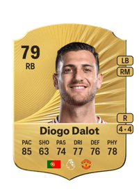 Diogo Dalot Rare 79 OVR