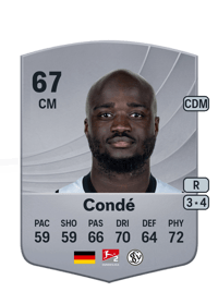 Amara Condé Common 67 OVR