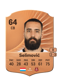 Vahid Selimović Rare 64 OVR