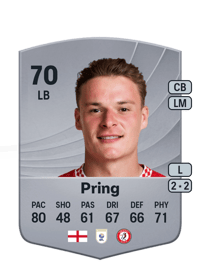 Cameron Pring Common 70 OVR