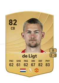 Matthijs de Ligt Common 82 OVR
