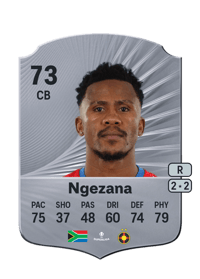 Siyabonga Ngezana Rare 73 OVR