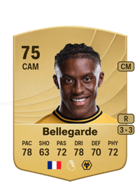 Jean-Ricner Bellegarde Common 75 OVR